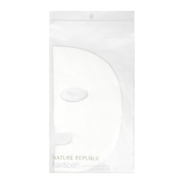 Nature's Deco Plain Cotton Mask Sheet (6 Sheets)