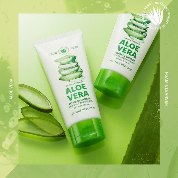 [2X] Mild &amp; Moisture ALOE VERA Foam Cleanser (NEW)