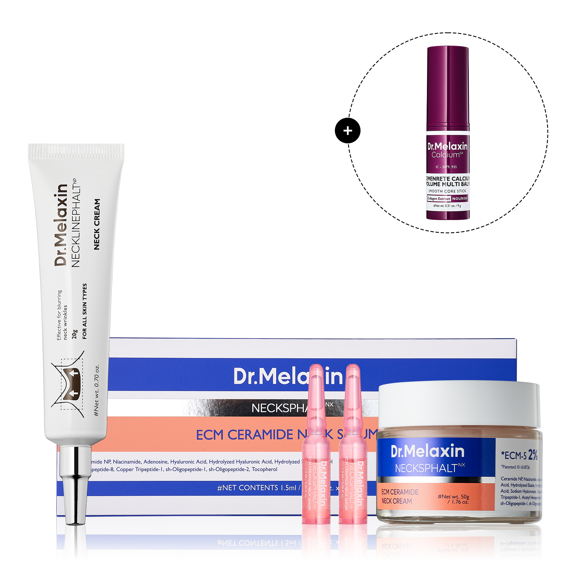 [Dr.Melaxin Exclusive] 3-Minute Neck &amp; Face Anti-Aging Ritual Set