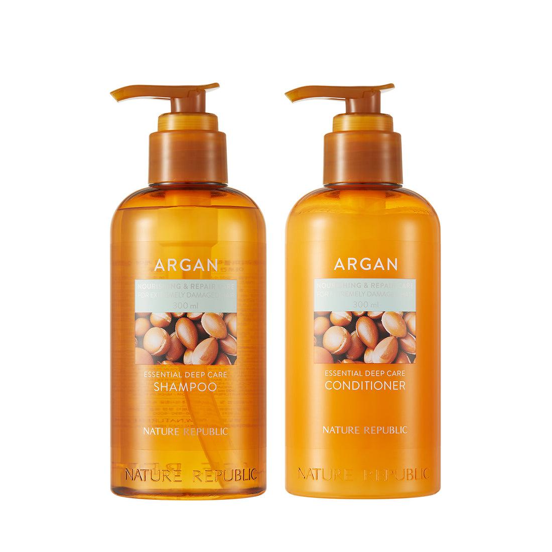 Argan Essential Deep Care Duo (Shampoo &amp; Conditioner)