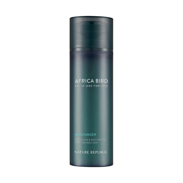 Men's Moisture Care Set - Green Derma Mild Cica Foam Cleanser &amp; Africa Bird Homme All In One Moisturizer