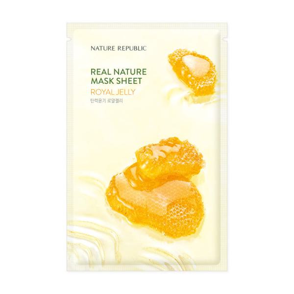 Real Nature Mask Sheet Royal Jelly (Ampoule Type)