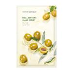Real Nature Mask Sheet Olive (Emulsion Type)