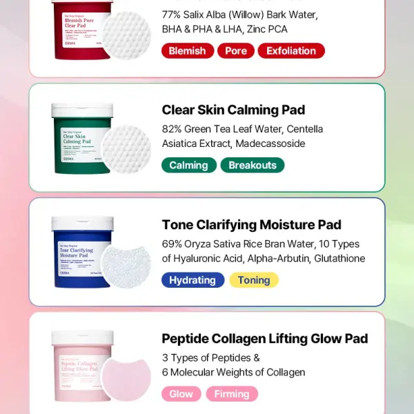 One Step Original Tone Clarifying Moisture Pad