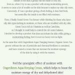 Ongredients Aqua Keeping Cream 50ml
