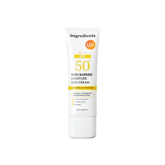 ongredients Skin Barrier Moisture Sun Cream 50ml