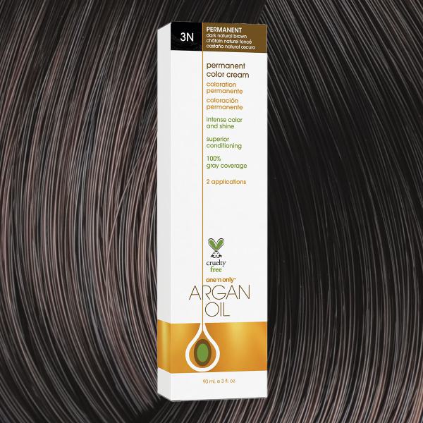 Argan Oil Permanent Hair Color 3N Dark Natural Brown