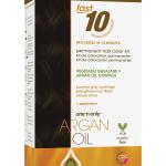 Argan Oil Fast 10 Permanent Hair Color Kit 1N Natural Very Black