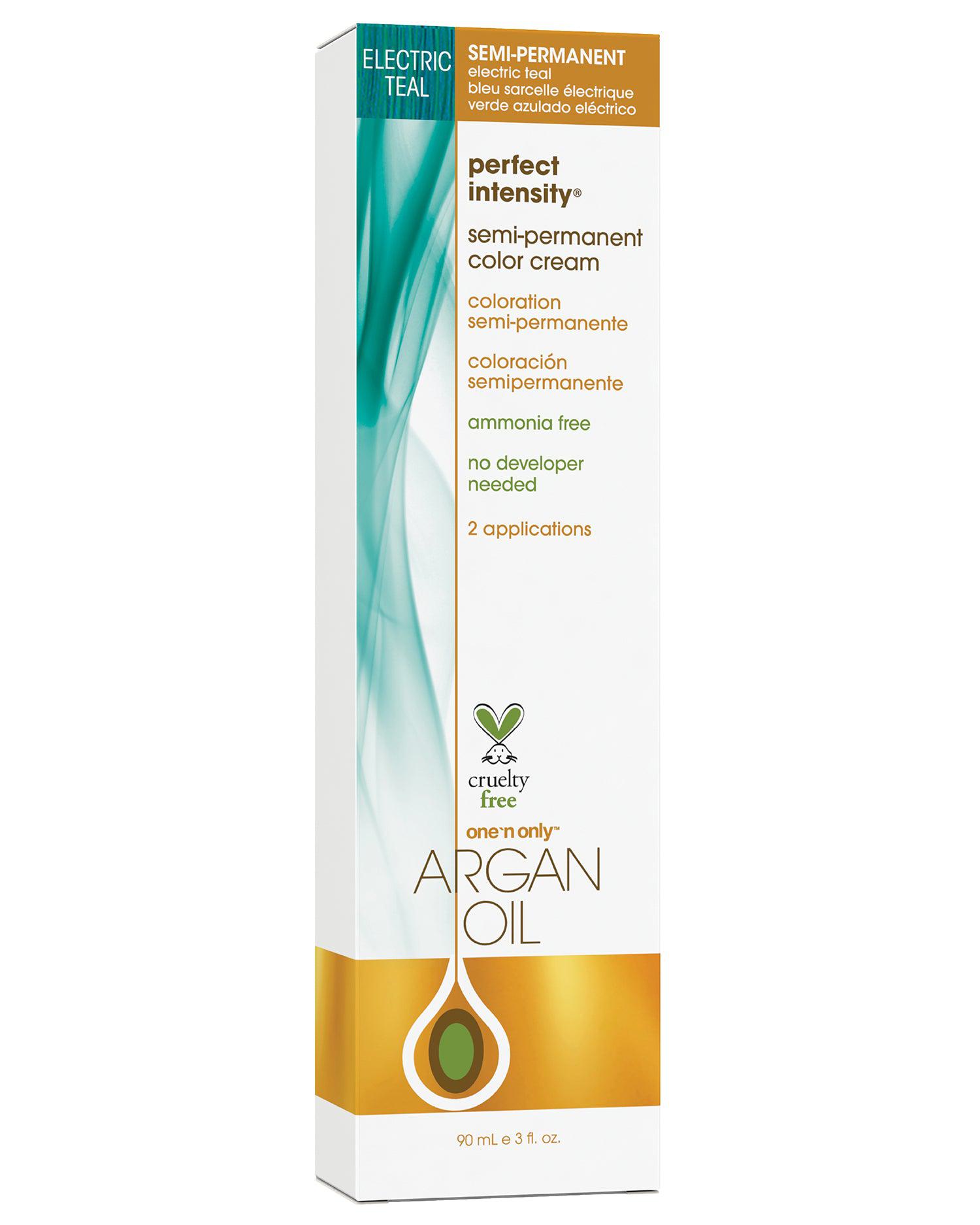 Perfect Intensity Semi-Permanent Color Cream Electric Teal