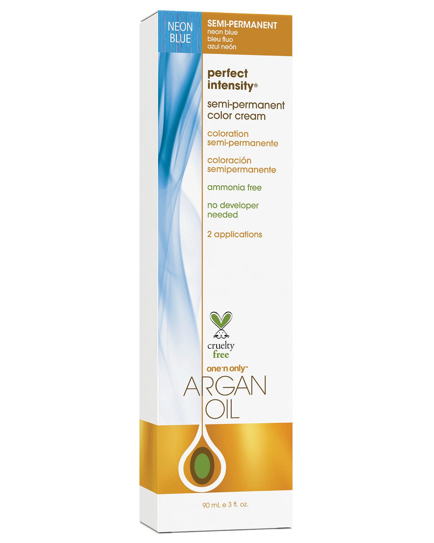 Perfect Intensity® Semi-Permanent Color Cream Neon Blue