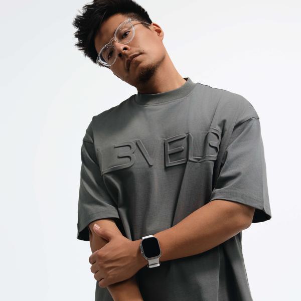 L3VEL3™ OVERSIZED Front Logo Tee