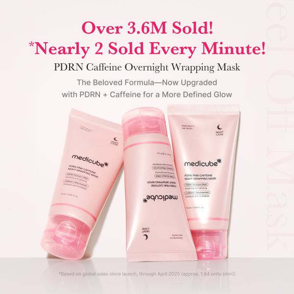 PDRN Pink Caffeine Overnight Wrapping Mask