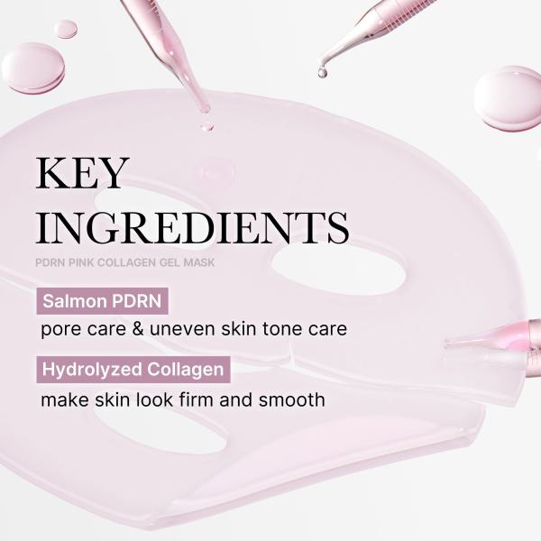 [Subscr.] Salmon PDRN Pink Collagen Jelly Gel Mask