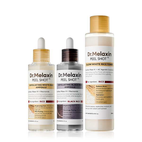 Peel Shot Exfoliating Glow Rice Line