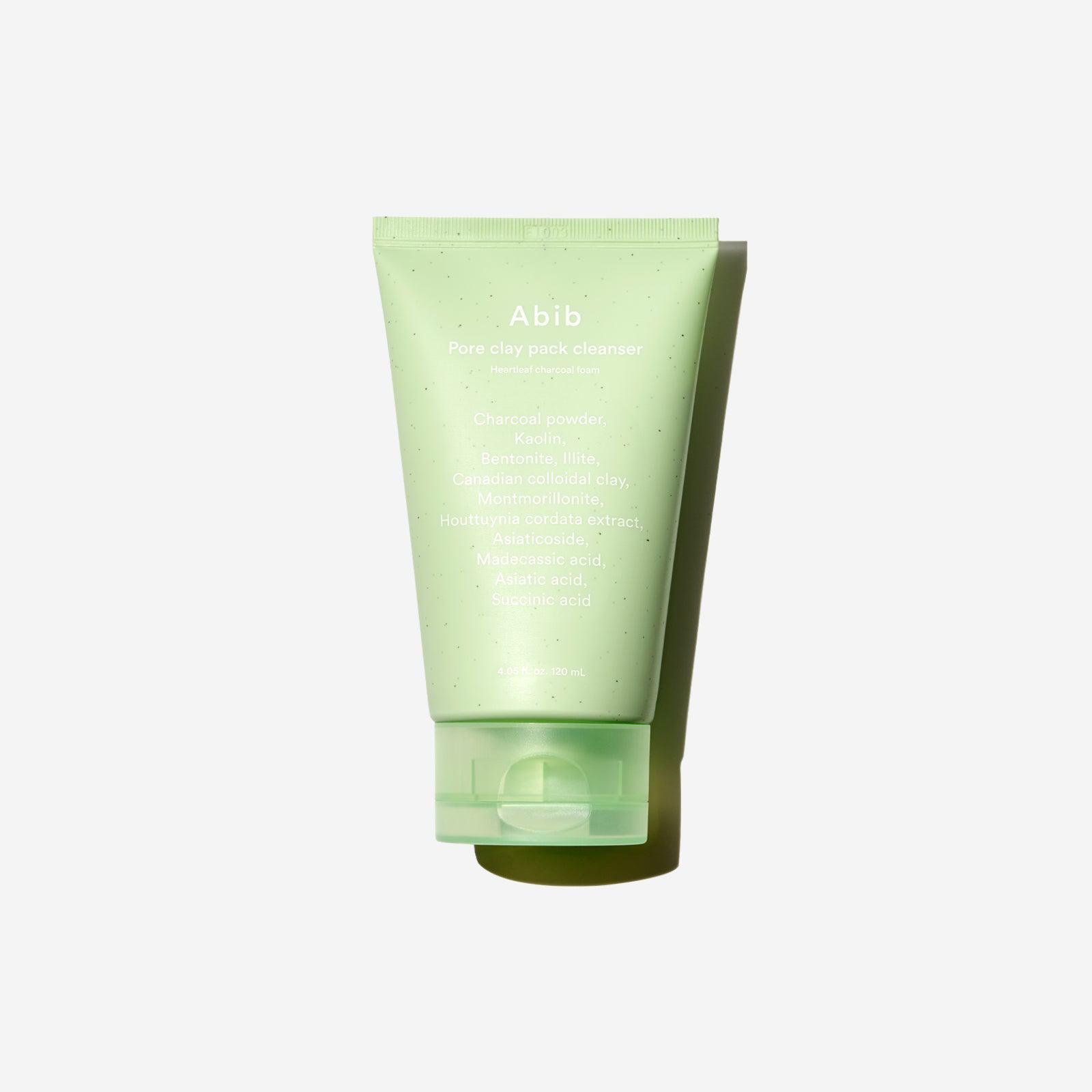 Pore clay pack cleanser Heartleaf charcoal foam