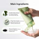 Pore clay pack cleanser Heartleaf charcoal foam