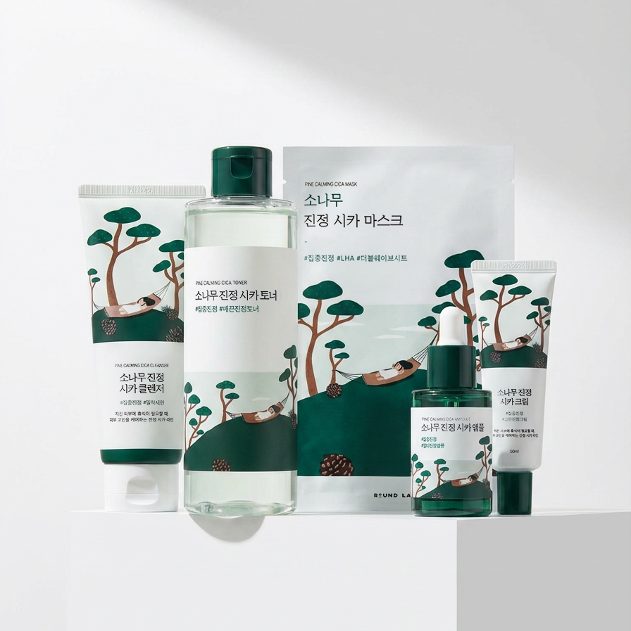Pine Cica Calming Routine Bundle