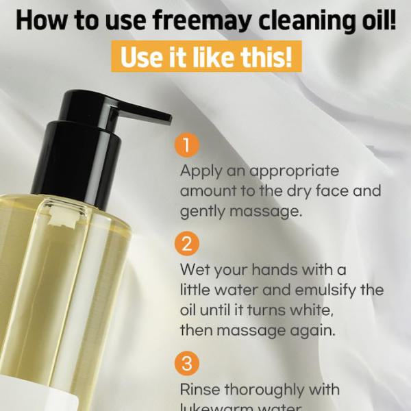 FREEMAY-Real Deep Cleansing Oil 330ml