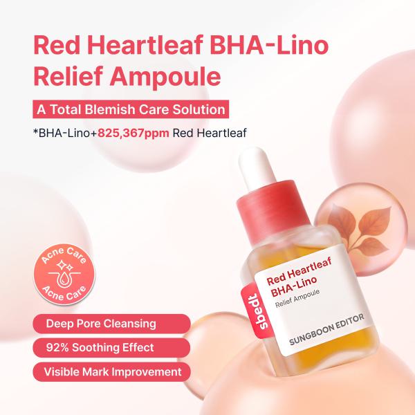 Red Heartleaf BHA-Lino Relief Ampoule