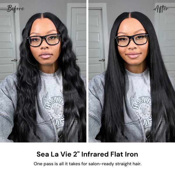 Sea La Vie 2" Infrared Flat Iron