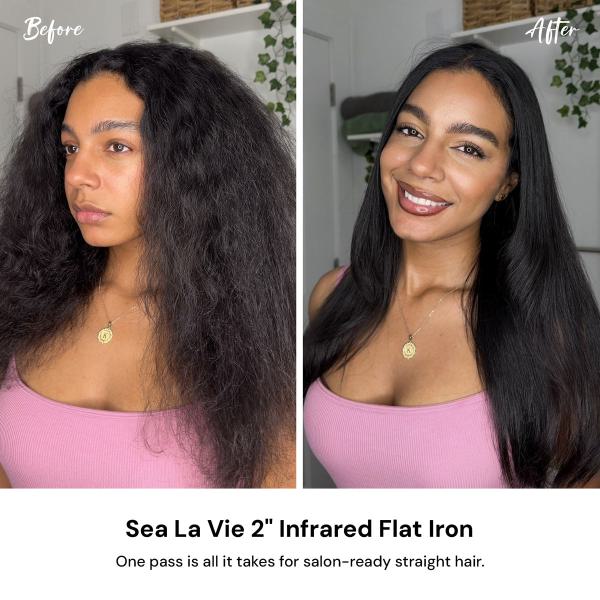 Sea La Vie 2" Infrared Flat Iron