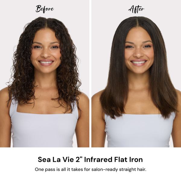 Sea La Vie 2" Infrared Flat Iron