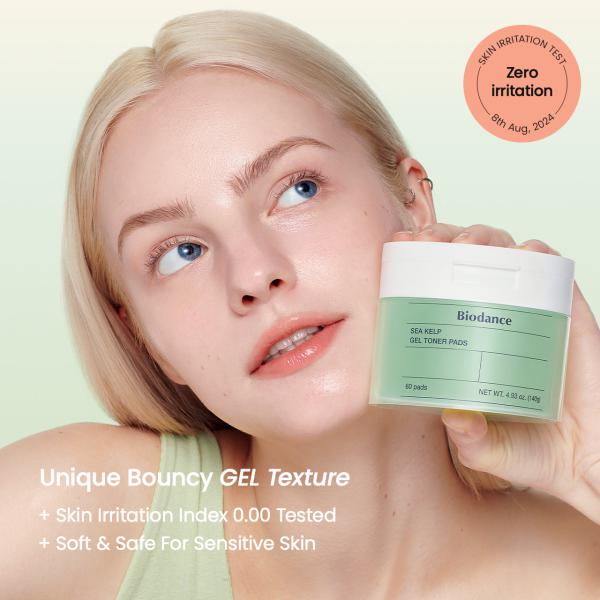 Sea Kelp Gel Toner Pads