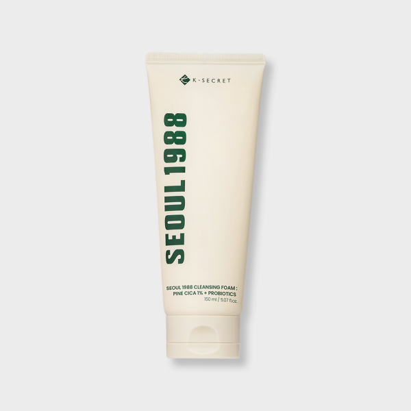 SEOUL 1988 Cleansing Foam : Pine Cica 1% + Probiotics
