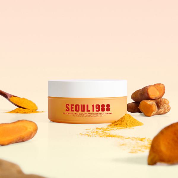 SEOUL 1988 RETINAL GLOW EYE PATCH : RETI-NAD + TURMERIC
