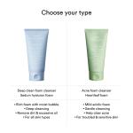 Deep clean foam cleanser Sedum hyaluron foam