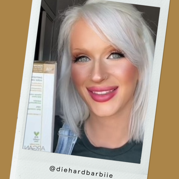 Argan Oil Permanent Hair Color 10A Lightest Ash Blonde