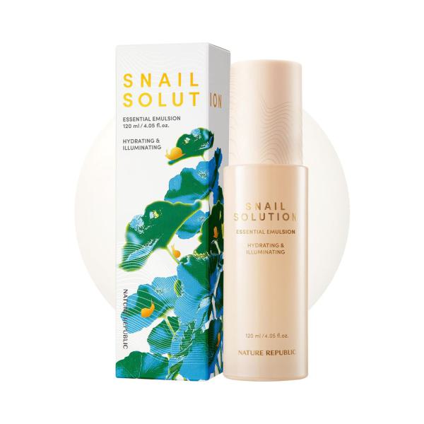 Improving Skin Complexion & Elasticity Snail Solution Essential Emulsion (New)