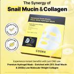 Advanced Snail Mucin Glass Glow Hydrogel Mask