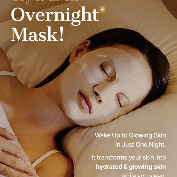 Advanced Snail Mucin Glass Glow Hydrogel Mask