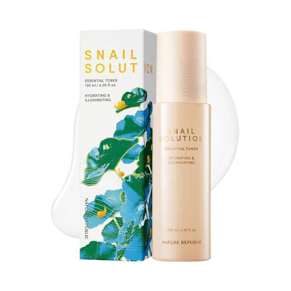 [IMPROVING SKIN COMPLEXION & ELASTICITY] SNAIL SOLUTION ESSENTIAL TONER (NEW)