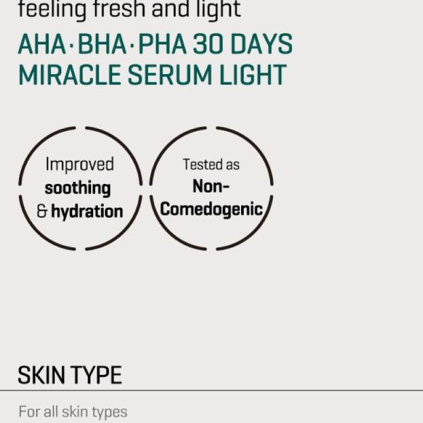 Some By Mi AHA BHA PHA 30 Days Miracle Serum Light 50ml