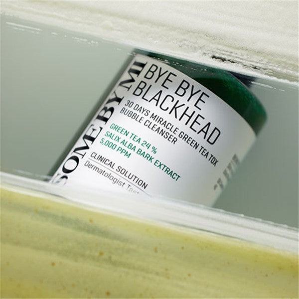 SOME BY MI Bye Bye Blackhead 30 Days Miracle Green Tea Tox Bubble Cleanser 120g