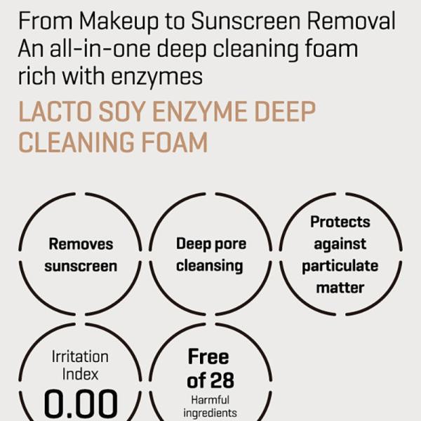 SOME BY MI Lactosoy Enzyme Deep Cleansing Foam 100ml