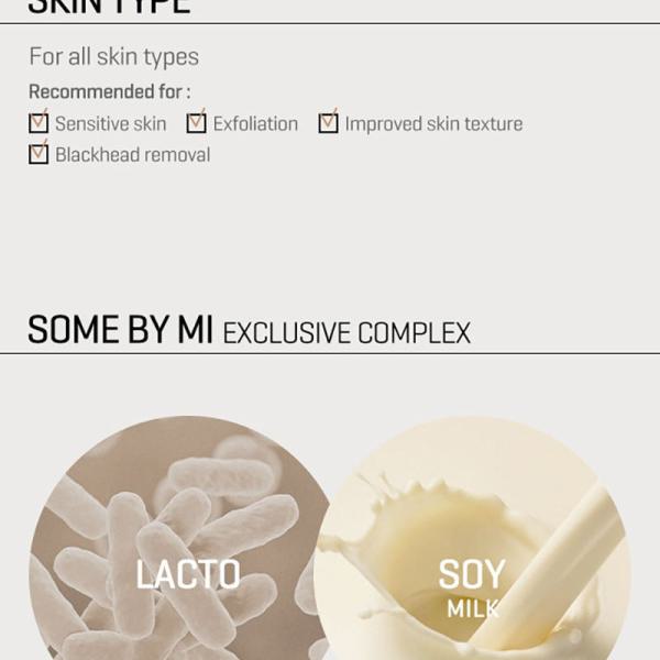 SOME BY MI LACTOSOY MILD BUBBLE PEELING CLEANSER 180ml