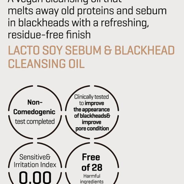 Some By Mi Lactosoy Sebum &amp; Blackhead Cleansing Oil 200ml