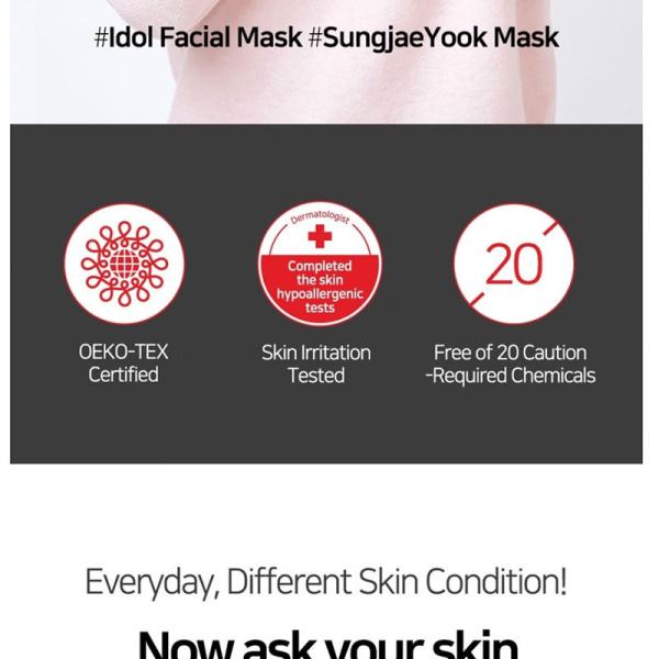 SOME BY MI Red Diamond Brightening Glow Luminous Ampoule Mask 25g x 10