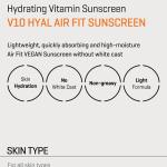 SOME BY MI V10 Hyal Airfit Sunscreen SPF50 50ml