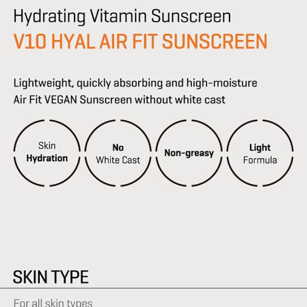 SOME BY MI V10 Hyal Airfit Sunscreen SPF50 50ml
