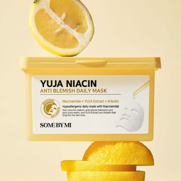 SOME BY MI Yuja Niacin Anti-Blemish Daily Mask 30 Sheets