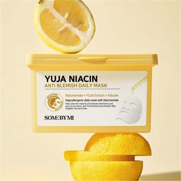 SOME BY MI Yuja Niacin Anti-Blemish Daily Mask 30 Sheets