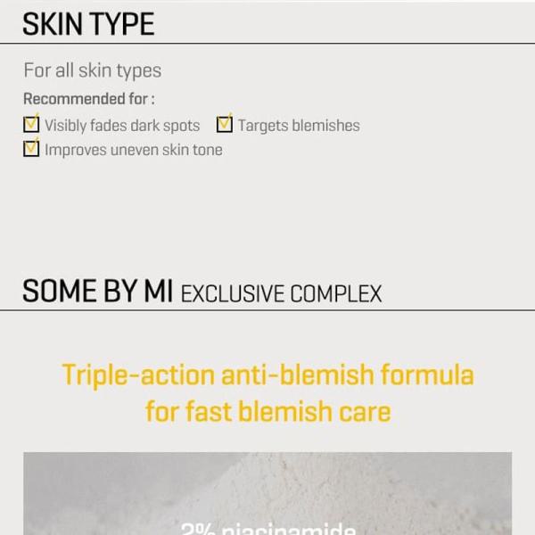 SOME BY MI Yuja Niacin Anti-Blemish Daily Mask 30 Sheets
