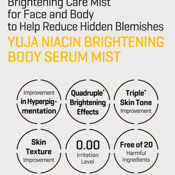 SOME BY MI Yuja Niacin Brightening Body Serum Mist 80ml
