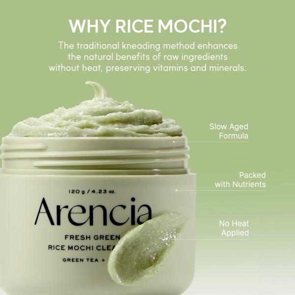 Mochi Glow Starter Duo | Rice Mochi Cleanser &amp; Vitamin C Booster Shot | 2-Step Korean Glow Routine for Bright &amp; Smooth-Looking Skin