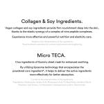 Gummy Sheet Mask Non-Animal Collagen Milk Sticker (10 Sheets)