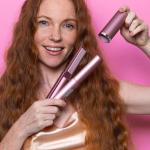 Style &amp; Go Portable Cordless Hair Straightener for On-the-Go Styling